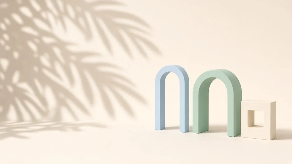 Codex CLI vs Codex App: three soft paper archways in pale blue, green and white standing side by side